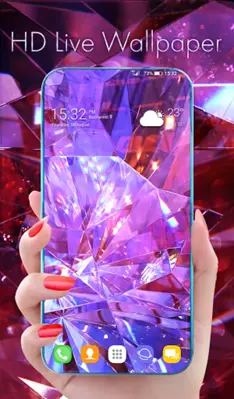 Diamond wallpaper HD For Girls android App screenshot 3